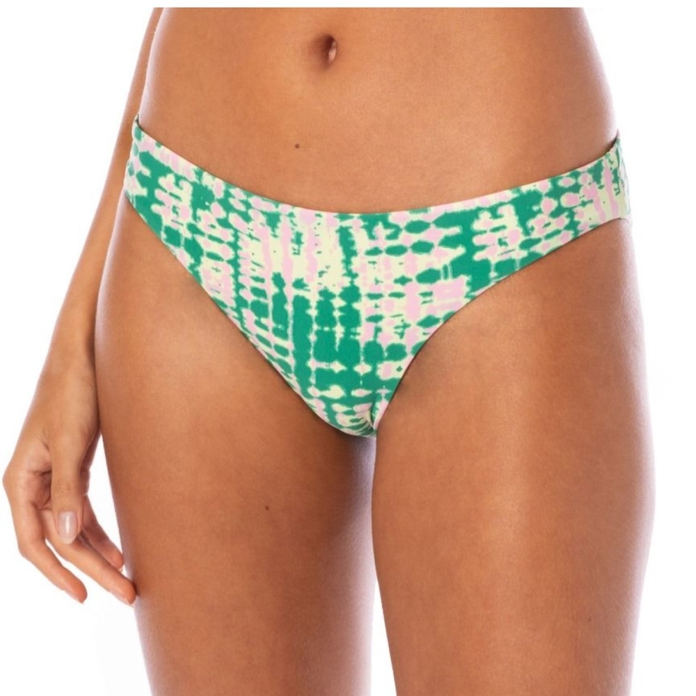 Maaji reversible Green and Pink Cheeky Bikini